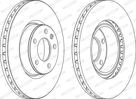 Ferodo DDF330C - Kočioni disk www.molydon.hr