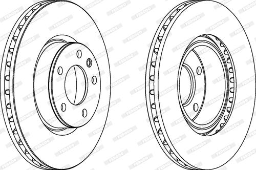 Ferodo DDF330 - Kočioni disk www.molydon.hr