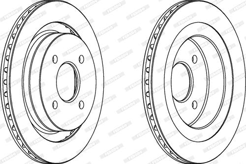 Ferodo DDF338 - Kočioni disk www.molydon.hr