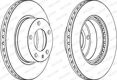 Ferodo DDF325 - Kočioni disk www.molydon.hr