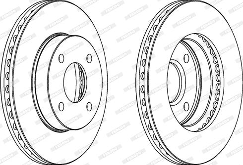 Ferodo DDF371 - Kočioni disk www.molydon.hr