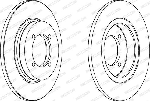 Ferodo DDF378 - Kočioni disk www.molydon.hr