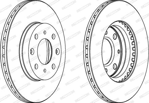 Ferodo DDF377 - Kočioni disk www.molydon.hr