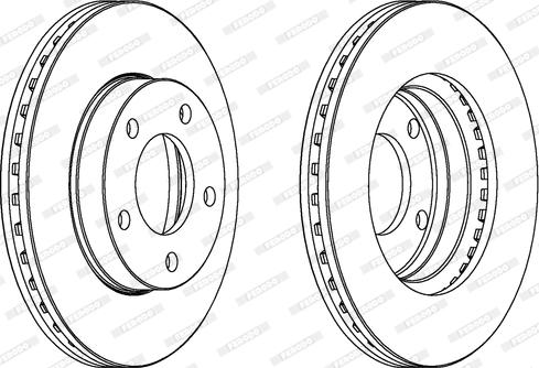 Ferodo DDF292 - Kočioni disk www.molydon.hr