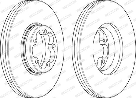 Ferodo DDF2468-1 - Kočioni disk www.molydon.hr