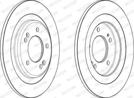 Ferodo DDF2482C - Kočioni disk www.molydon.hr