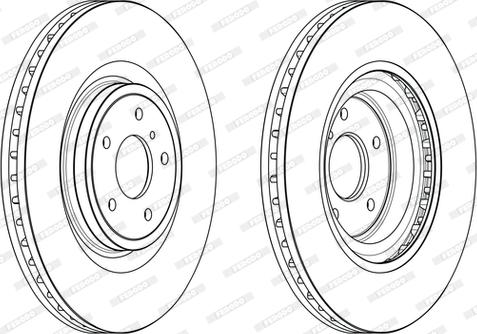 Ferodo DDF2430C-1 - Kočioni disk www.molydon.hr