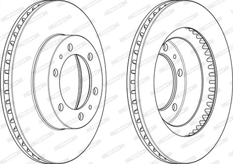 Ferodo DDF2475C - Kočioni disk www.molydon.hr