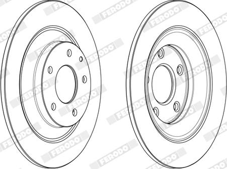 Ferodo DDF2609X - Kočioni disk www.molydon.hr