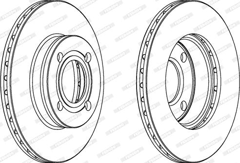 Ferodo DDF256 - Kočioni disk www.molydon.hr