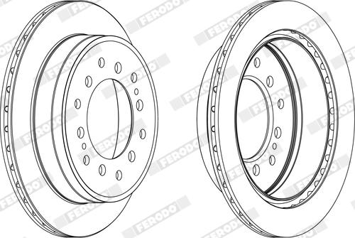 Ferodo DDF2505X - Kočioni disk www.molydon.hr