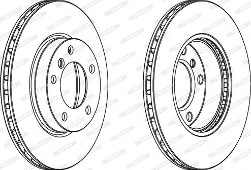 Ferodo DDF258 - Kočioni disk www.molydon.hr