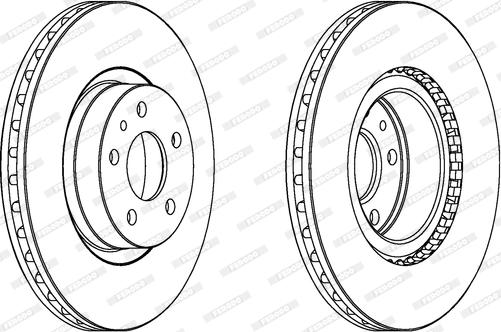 Ferodo DDF253 - Kočioni disk www.molydon.hr