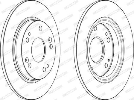 Ferodo DDF2524C - Kočioni disk www.molydon.hr