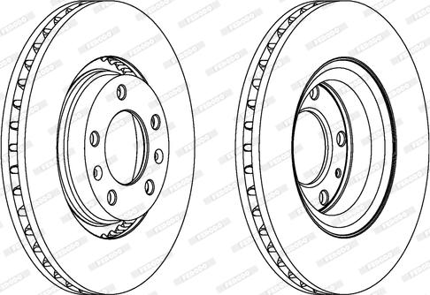 Ferodo DDF264 - Kočioni disk www.molydon.hr