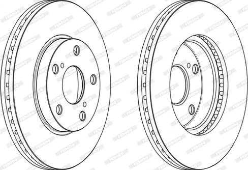 Ferodo DDF2653C - Kočioni disk www.molydon.hr