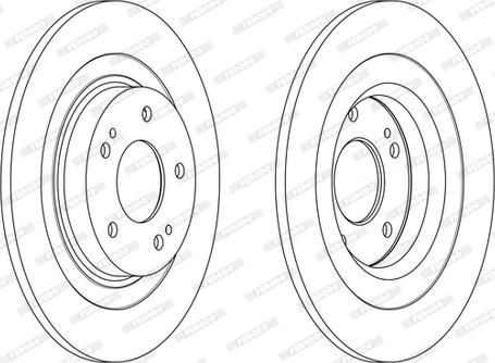 Ferodo DDF2652C - Kočioni disk www.molydon.hr