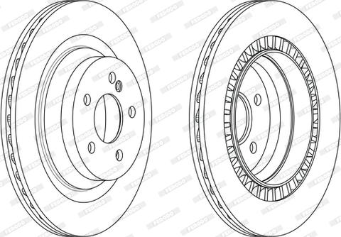 Ferodo DDF2611C - Kočioni disk www.molydon.hr