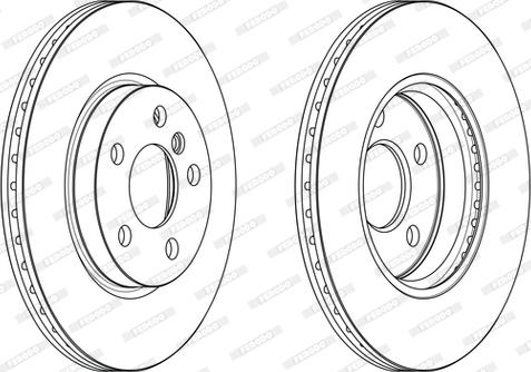 Ferodo DDF2613C - Kočioni disk www.molydon.hr