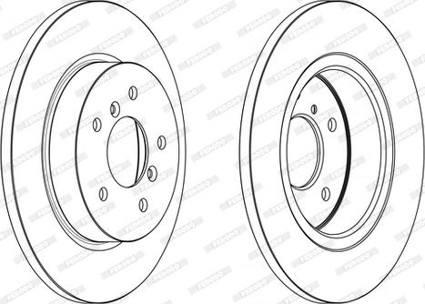 Ferodo DDF2683C - Kočioni disk www.molydon.hr