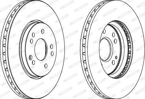 Ferodo DDF268 - Kočioni disk www.molydon.hr