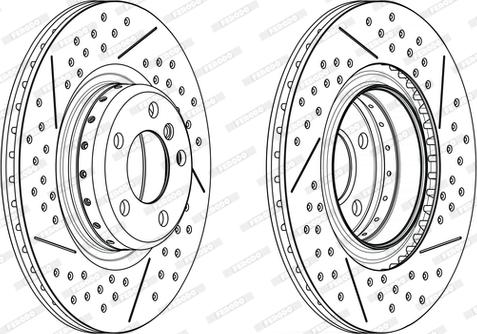 Ferodo DDF2621VC-1 - Kočioni disk www.molydon.hr