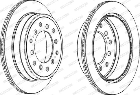 Ferodo DDF2094C-D - Kočioni disk www.molydon.hr