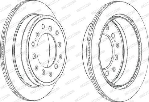 Ferodo DDF2094C - Kočioni disk www.molydon.hr