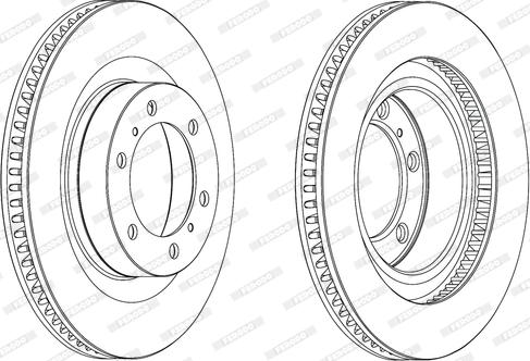 Ferodo DDF2093C-1 - Kočioni disk www.molydon.hr