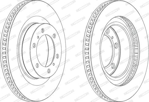 Ferodo DDF2093C - Kočioni disk www.molydon.hr