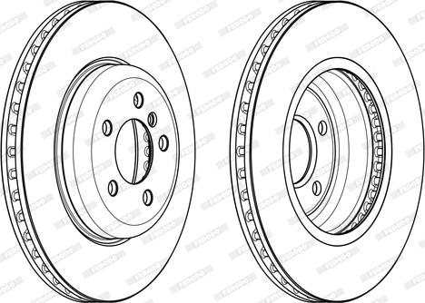 Ferodo DDF2047C-1 - Kočioni disk www.molydon.hr