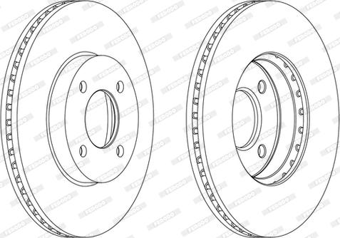 Ferodo DDF2068C - Kočioni disk www.molydon.hr