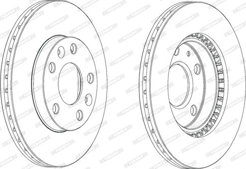 Ferodo DDF2078C - Kočioni disk www.molydon.hr