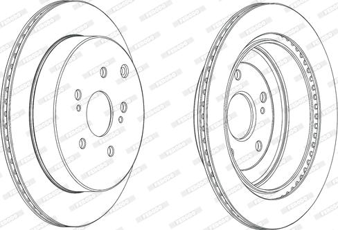 Ferodo DDF2072C - Kočioni disk www.molydon.hr