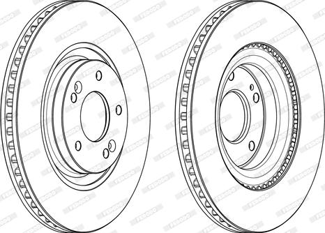 Ferodo DDF2199C - Kočioni disk www.molydon.hr