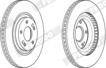 Ferodo DDF2199X - Kočioni disk www.molydon.hr