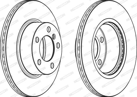 Ferodo DDF2195C - Kočioni disk www.molydon.hr