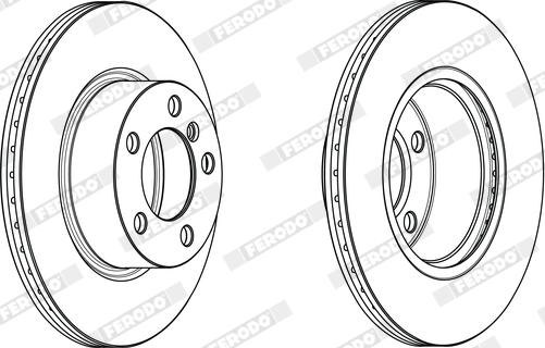 Ferodo DDF2195X - Kočioni disk www.molydon.hr