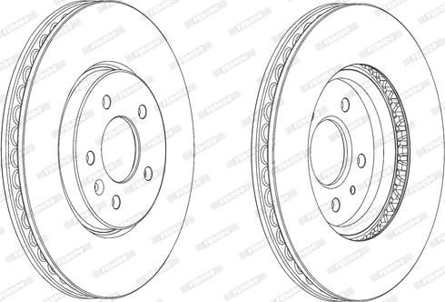 Ferodo DDF2191C - Kočioni disk www.molydon.hr