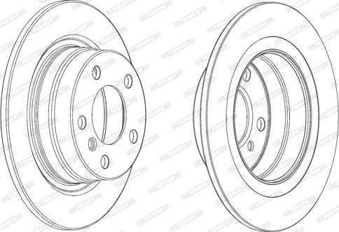 Ferodo DDF2197C - Kočioni disk www.molydon.hr