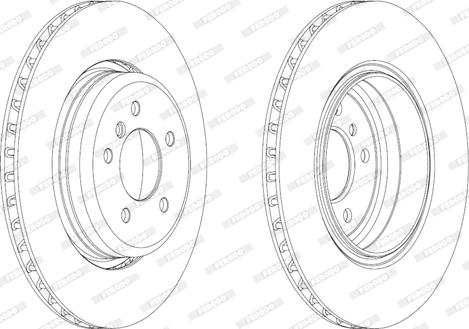 Ferodo DDF2154C - Kočioni disk www.molydon.hr