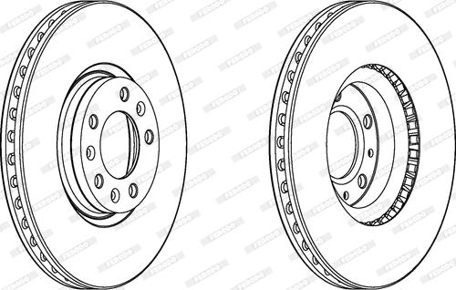 Ferodo DDF2156C - Kočioni disk www.molydon.hr