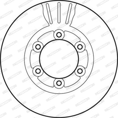 Ferodo DDF2161C - Kočioni disk www.molydon.hr