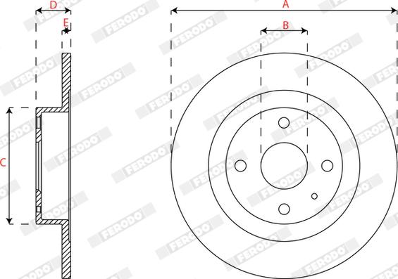 Ferodo DDF2162 - Kočioni disk www.molydon.hr