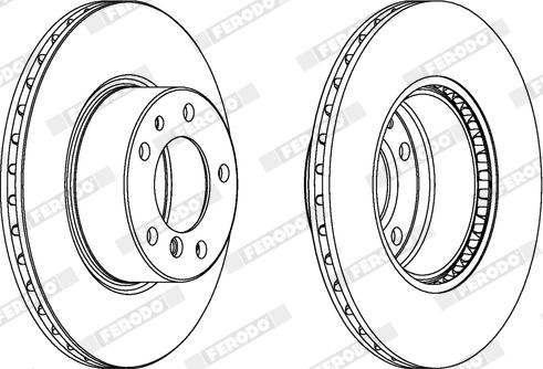 Ferodo DDF211X - Kočioni disk www.molydon.hr