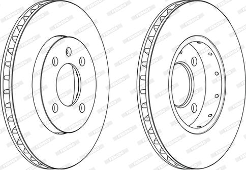 Ferodo DDF2184C - Kočioni disk www.molydon.hr