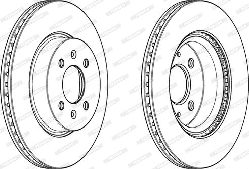 Ferodo DDF2186C - Kočioni disk www.molydon.hr