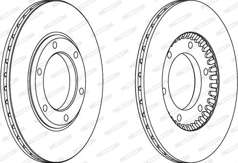 Ferodo DDF218 - Kočioni disk www.molydon.hr