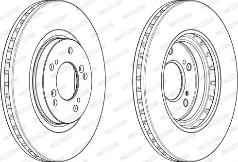 Ferodo DDF2175 - Kočioni disk www.molydon.hr