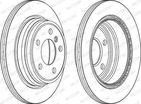 Ferodo DDF2313C-D - Kočioni disk www.molydon.hr